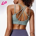 Cover up in style with our scoop back sports bra. Designed for comfort and support, it's a must-have for any workout wardrobe. Shop now and stay ahead of the trend.